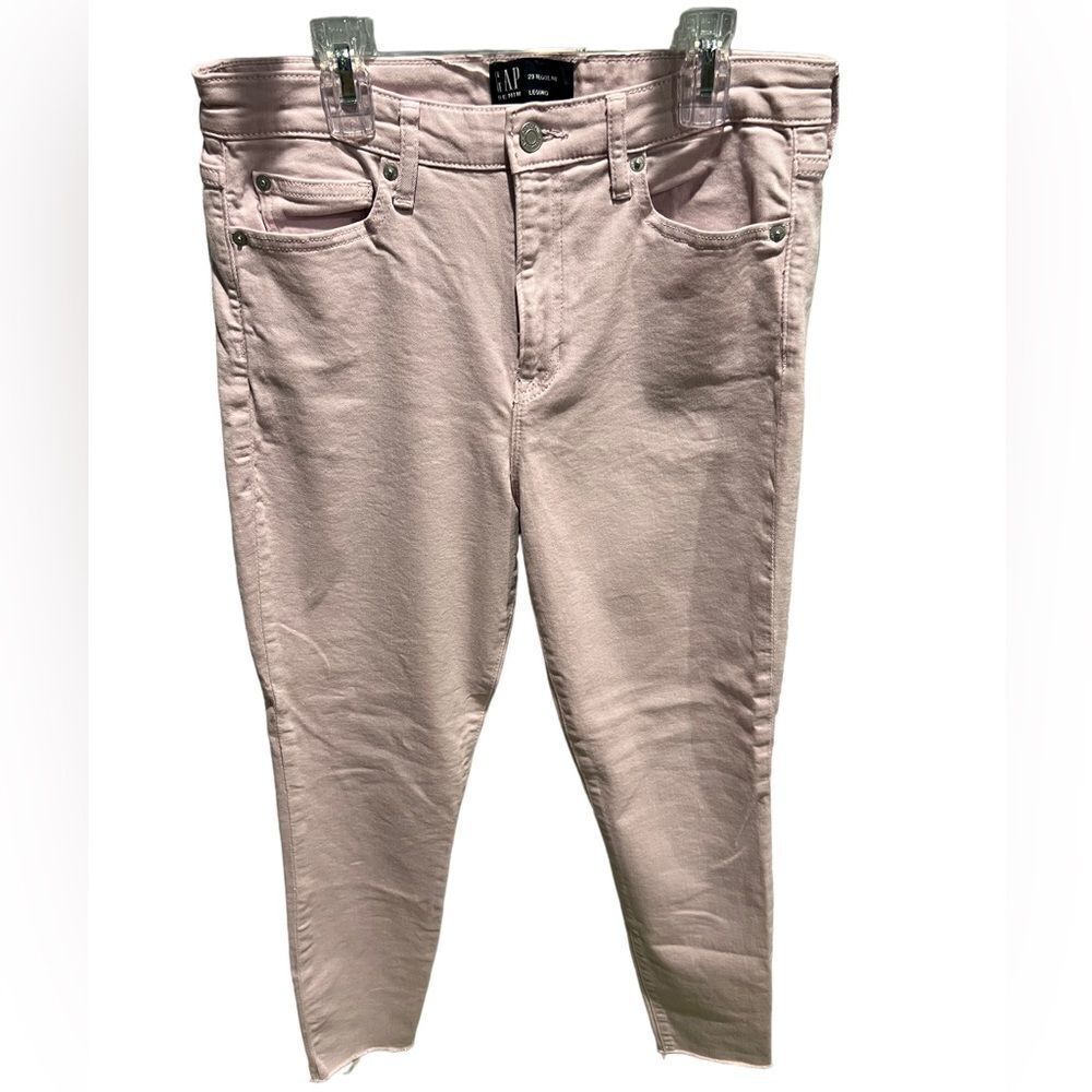 Gap lilac high rise ankle leggings 29 regular